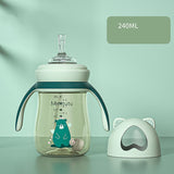 PPSU Baby Straw Cup with Handles