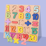 Wooden Animal Alphabet Puzzle Board