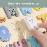 Wooden Animal Alphabet Puzzle