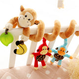 Baby Plush Spiral Crib Toy