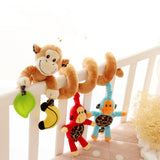 Baby Plush Spiral Crib Toy
