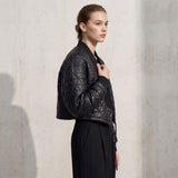 Quilted Cropped Jacket
