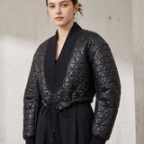 Quilted Cropped Jacket