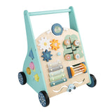 Wooden Early Education Multi-functional Walker