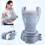 3-in-1 Ergonomic Baby Carrier with Hip Seat