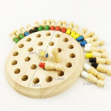 Wooden Memory Match Stick Game