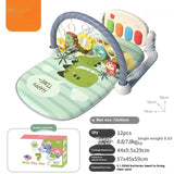 Baby Activity Gym Play Mat with Musical Piano