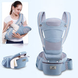3-in-1 Ergonomic Baby Carrier with Hip Seat