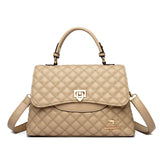 Women's Diamond Quilted Crossbody Shoulder Bag