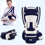 3-in-1 Ergonomic Baby Carrier with Hip Seat
