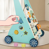 Wooden Early Education Multi-functional Walker