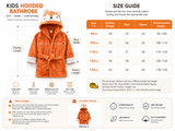 Baby Animal Hooded Bath Towel Robe