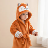 Baby Animal Hooded Bath Towel Robe