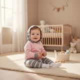 Baby Hooded Cotton Two-Piece Set