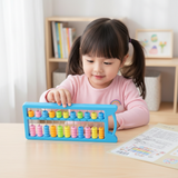 Kids Multi-Function Abacus Math Learning Toy – Elementary School Mental Arithmetic Counting Frame
