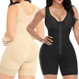 Women's Zip-Up Full Body Shapewear Bodysuit
