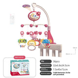Baby Music Bed Bell Toy Multifunctional Rotating Bedside
