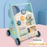 Wooden Early Education Multi-functional Walker
