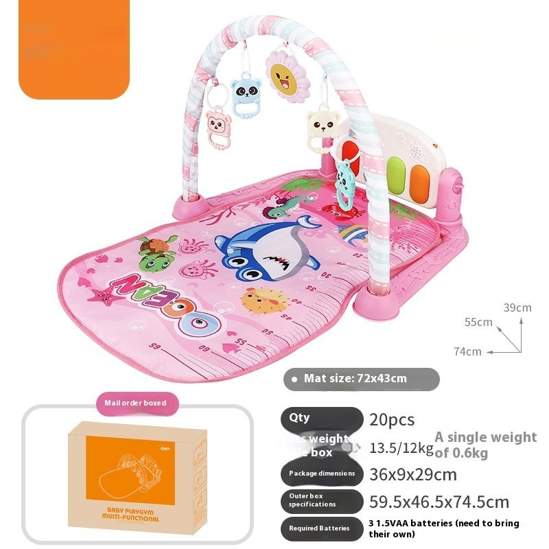 Baby Activity Gym Play Mat with Musical Piano