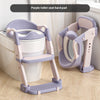 3-in-1 Kids Potty Training Toilet Seat with Ladder – Portable Children’s Toilet Trainer