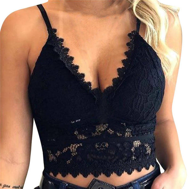 Women's Lace Bralette Slip Dress