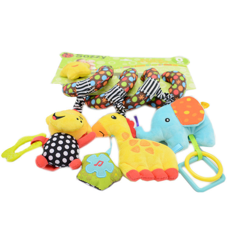 Baby Plush Spiral Crib Toy
