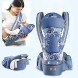 3-in-1 Ergonomic Baby Carrier with Hip Seat