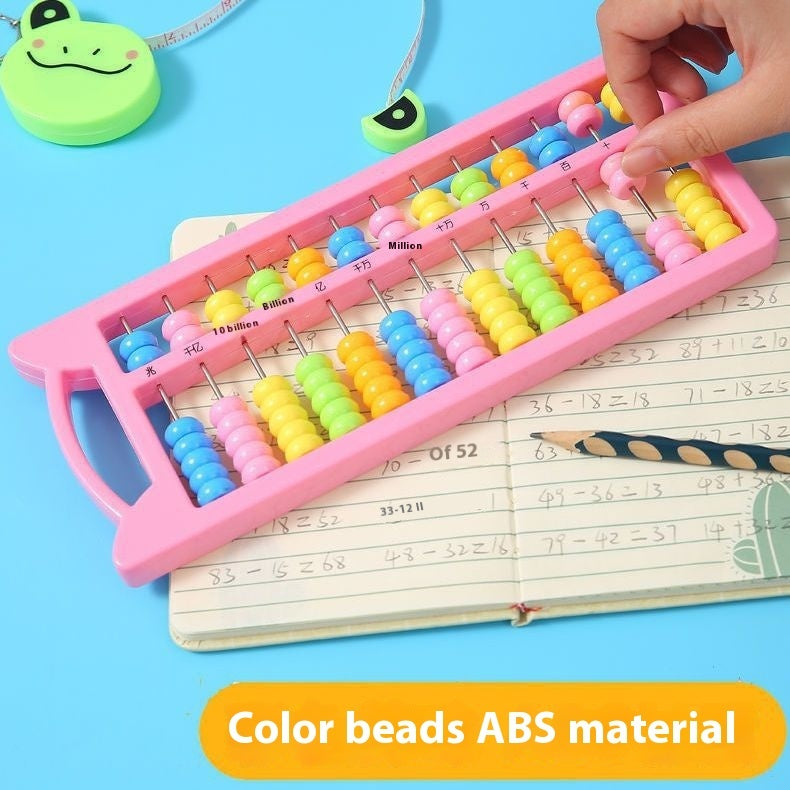 Kids Multi-Function Abacus Math Learning Toy – Elementary School Mental Arithmetic Counting Frame