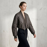 Quilted Cropped Jacket