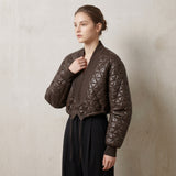 Quilted Cropped Jacket