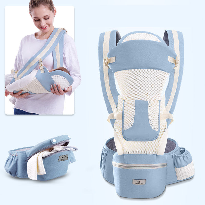 3-in-1 Ergonomic Baby Carrier with Hip Seat