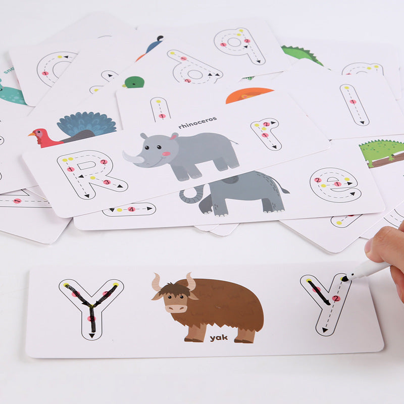 Wooden English Alphabet Puzzle