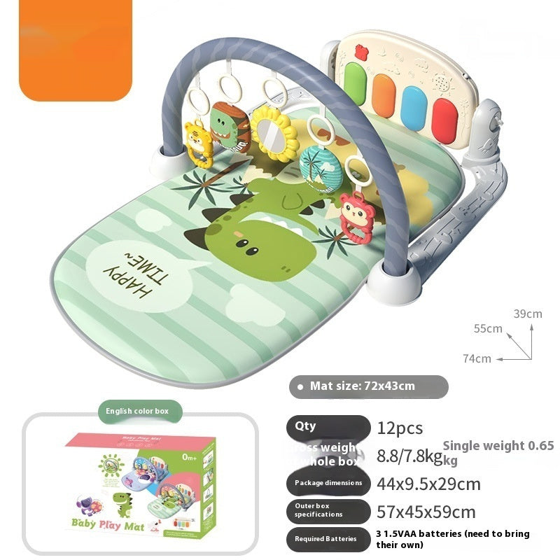 Baby Activity Gym Play Mat with Musical Piano