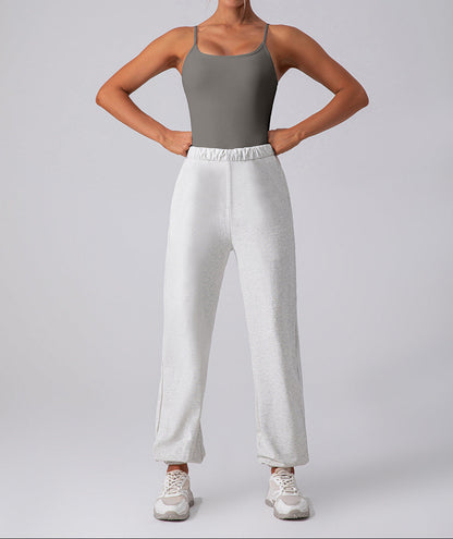 Women’s Slim Fit Triangle Yoga Jumpsuit | Stretchy Workout & Activewea