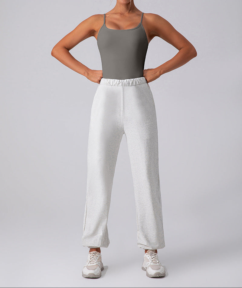 Women’s Slim Fit Triangle Yoga Jumpsuit | Stretchy Workout & Activewea