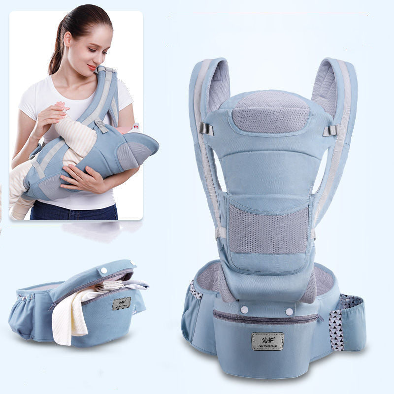 3-in-1 Ergonomic Baby Carrier with Hip Seat
