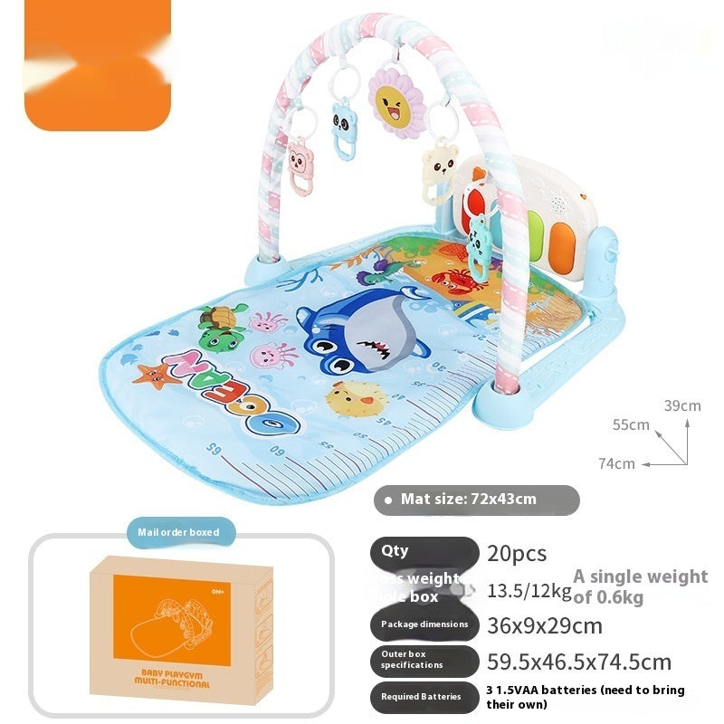 Baby Activity Gym Play Mat with Musical Piano