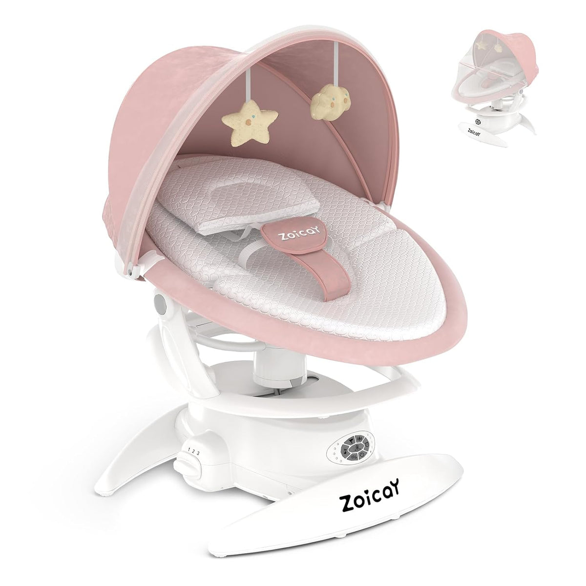 Electric Baby Swing with Motion Detection