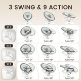 Electric Baby Swing with Motion Detection