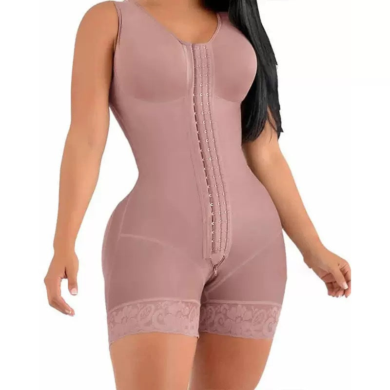 Women's Zip-Up Full Body Shapewear Bodysuit