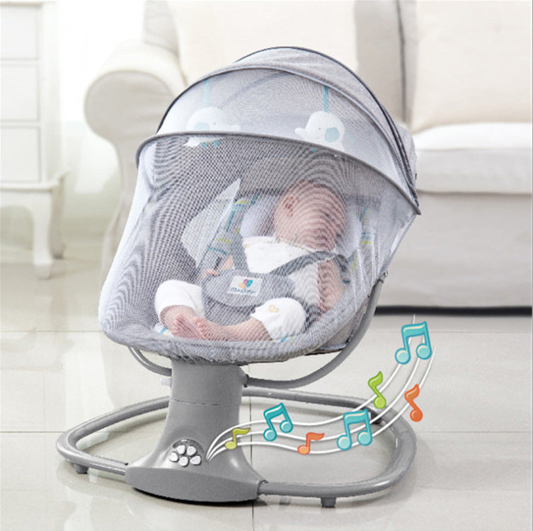 Premium Electric Baby Swing Chair for Infants & Toddlers | Safe, Comfortable & Modern Design