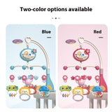 Baby Music Bed Bell Toy Multifunctional Rotating Bedside