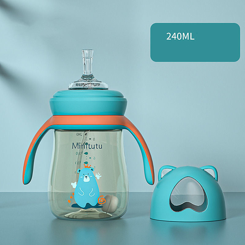 PPSU Baby Straw Cup with Handles