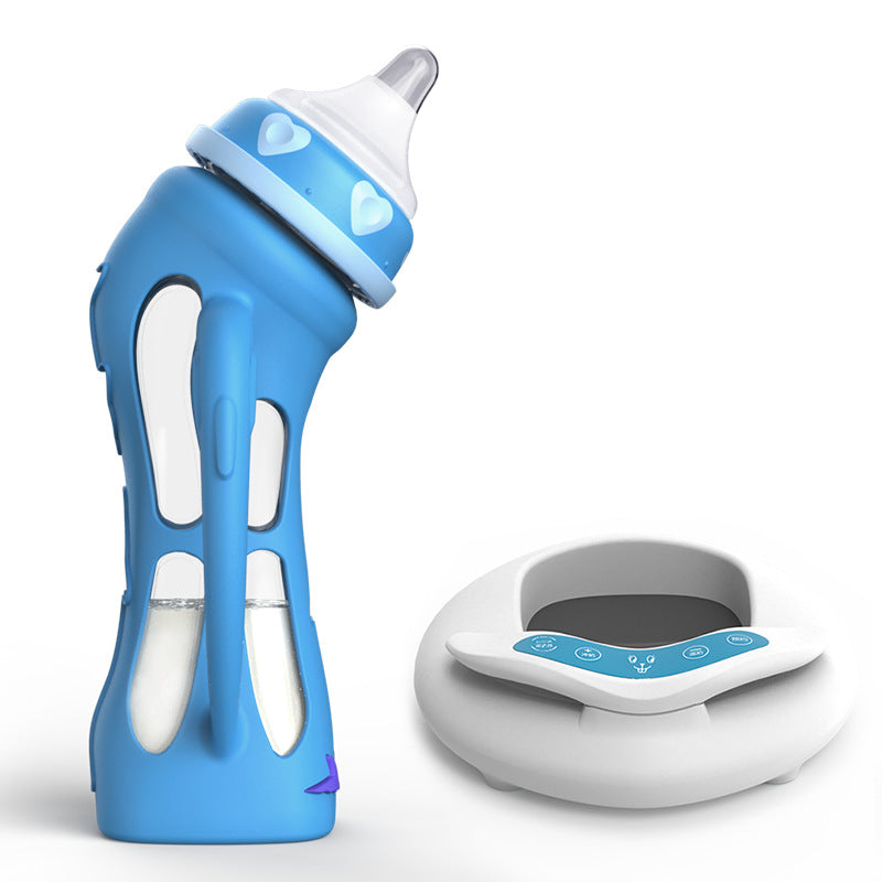 USB Heated Glass Baby Bottle
