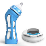USB Heated Glass Baby Bottle