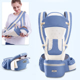 3-in-1 Ergonomic Baby Carrier with Hip Seat