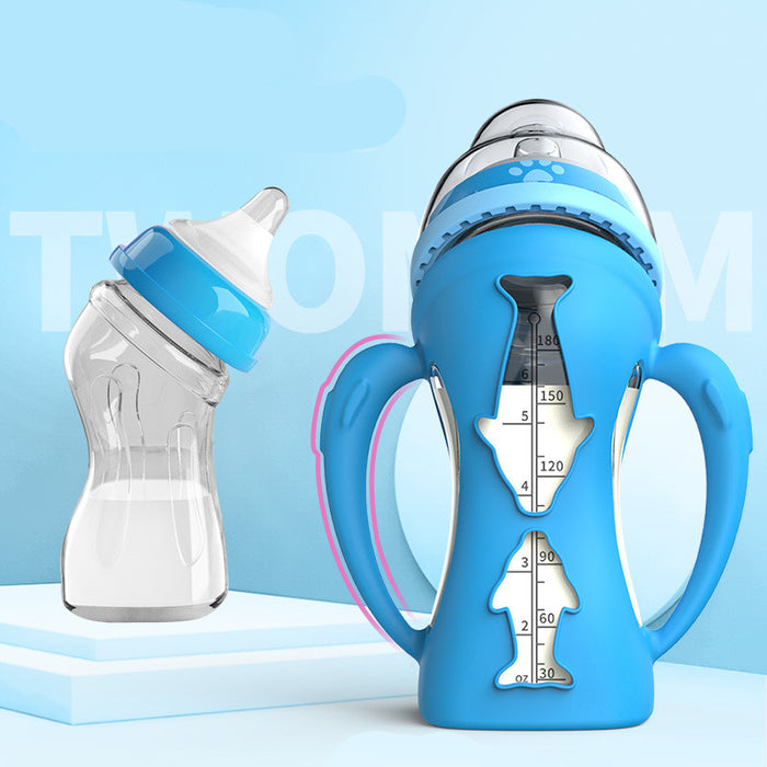 USB Heated Glass Baby Bottle