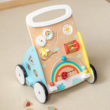 Wooden Early Education Multi-functional Walker