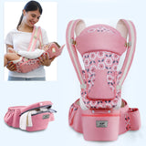 3-in-1 Ergonomic Baby Carrier with Hip Seat