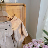 Rabbit Ears Hooded Baby Bath Towel Robe